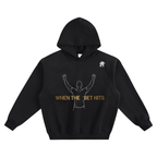 When The Bet Hits Fleeced Boxy Hoodie