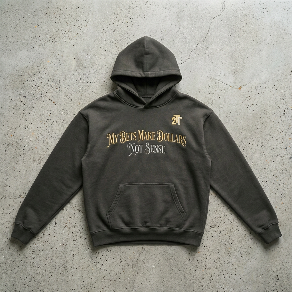 My Bets Make Dollars Heavyweight Hoodie