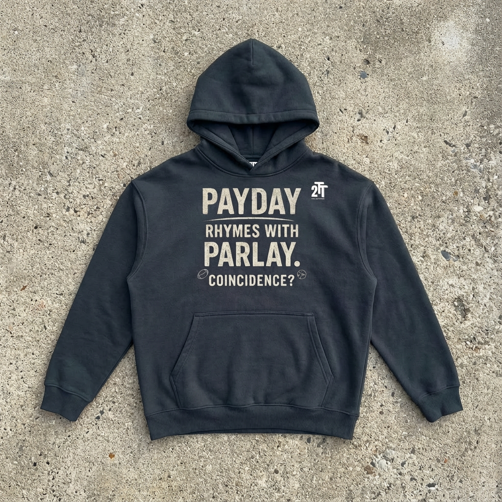 Payday Rhymes With Parlay Heavyweight Hoodie