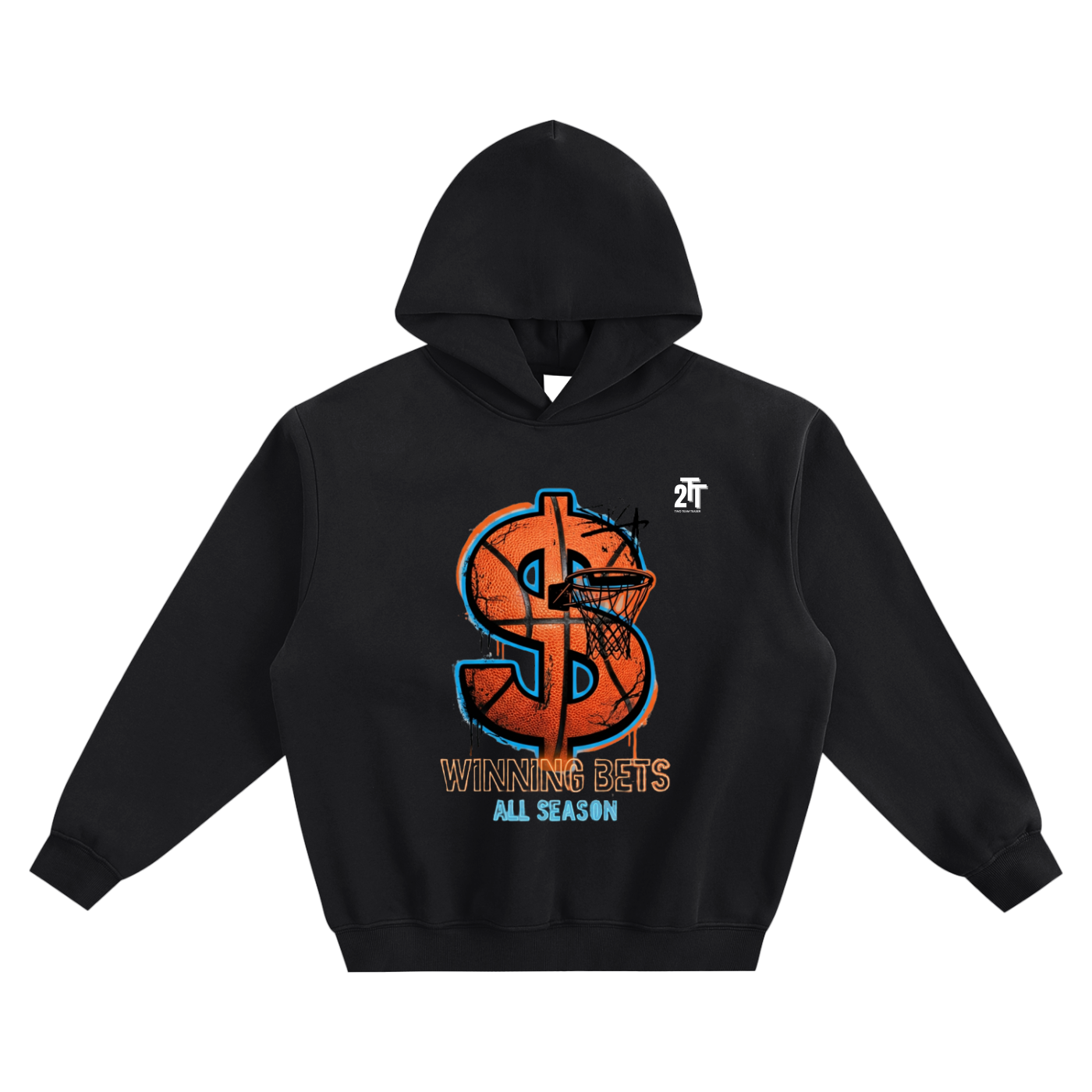 Winning Bets All Season - Fleeced Boxy Hoodie