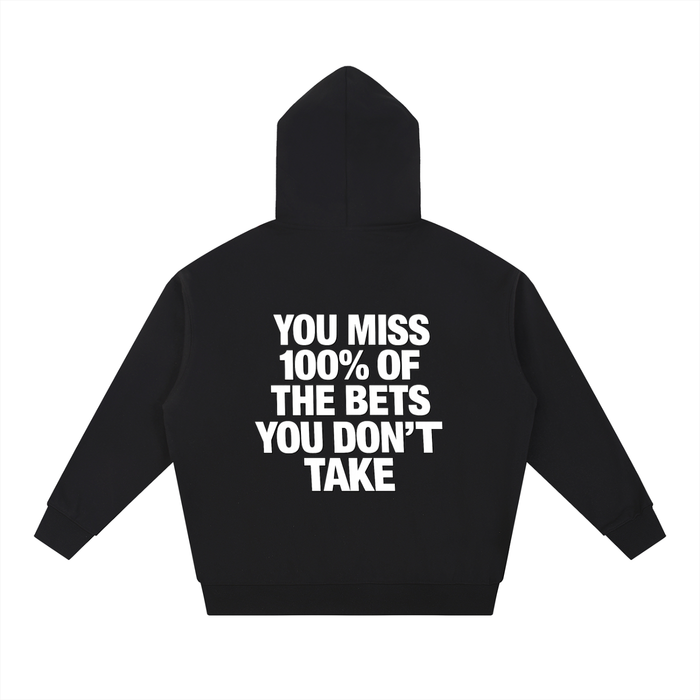 You Miss 100% Of The Bets You Don't Take Heavyweight Hoodie