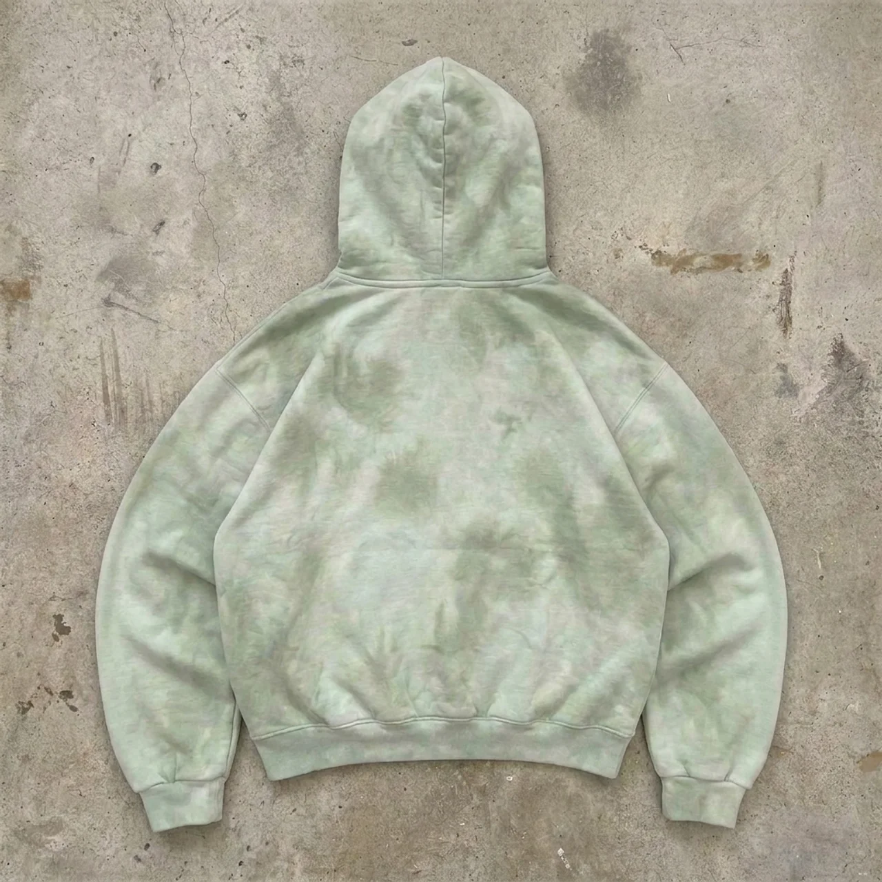 I'M DUE - Washed Embroidered Hoodie